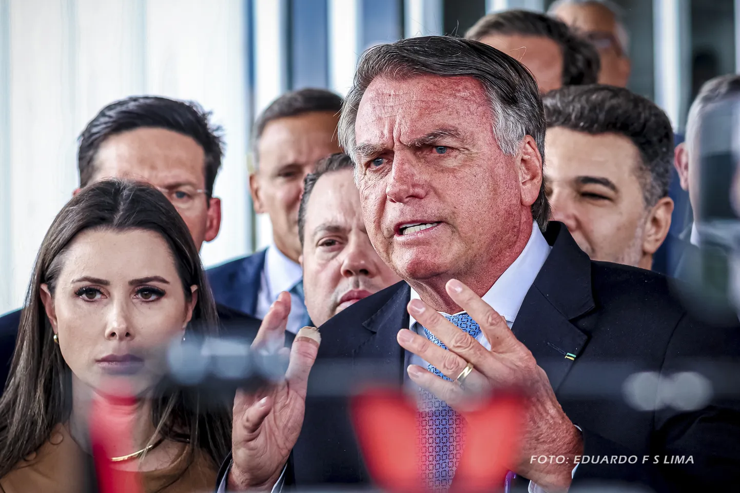 Riigipöörde kavandamises süüdistatav Brasiilia ekspresident Jair Bolsonaro.