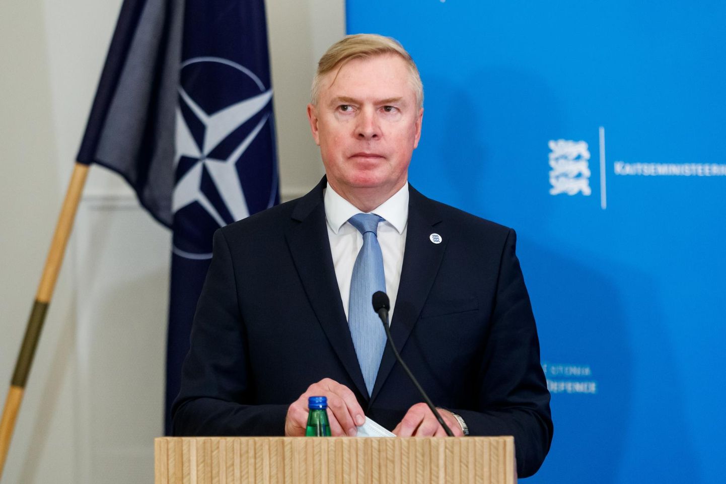 Министр обороны Эстонии Калле Лаанет.