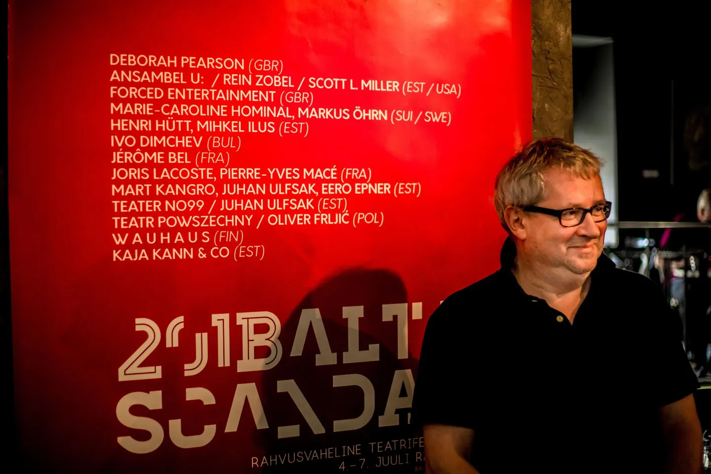 Baltoscandali kunstiline juht Priit Raud.