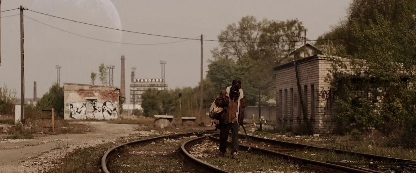 Just sellistel maastikel uitab filmi «The Most Beautiful Day» peategelane Sherman (Einar Kuusk).