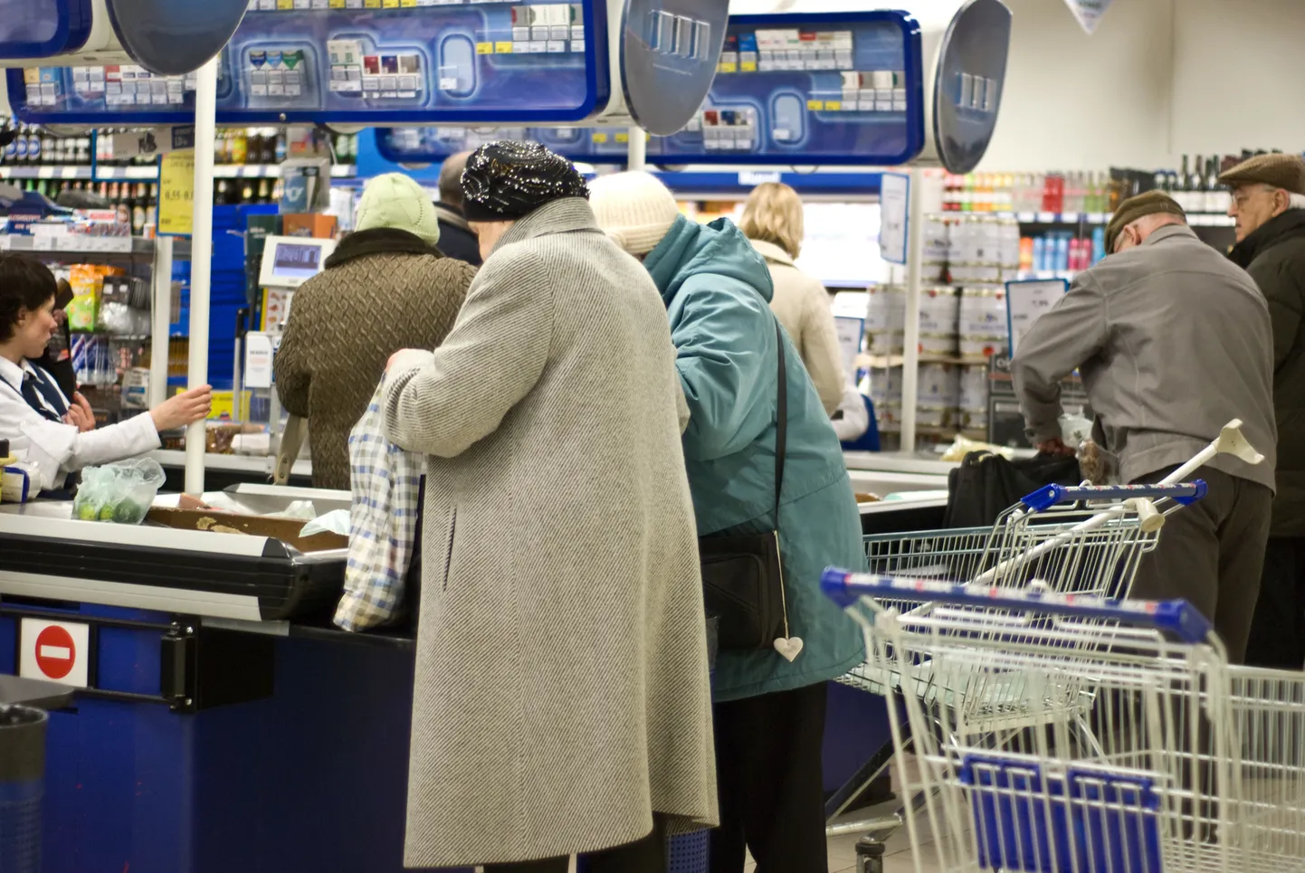 Maxima pood Tallinnas Tartu maanteel.