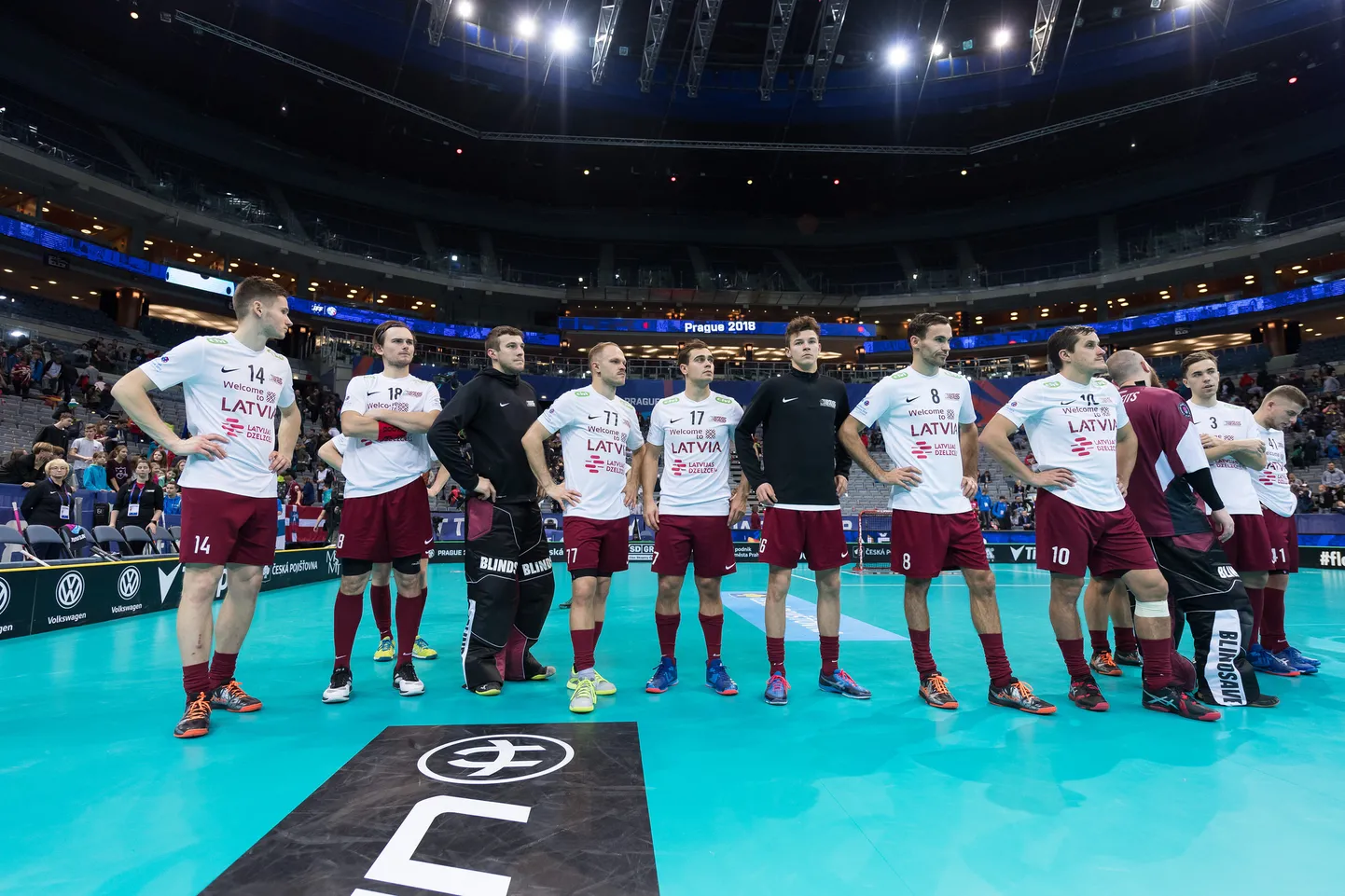 Pettunud Läti saalihokikoondis pärast Saksamaalt saadud 4:5 kaotust, millega jäädi alagrupis viimaseks vaatamata MMi korraldaja Tšehhi üle saavutatud 4:3 võidule.