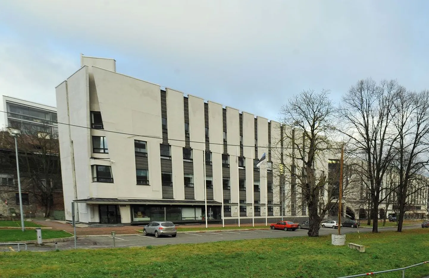 Muusika- ja teatriakadeemia hoone.