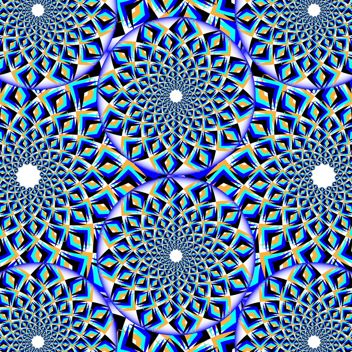 Optiline illusioon. Pilt on illustreeriv