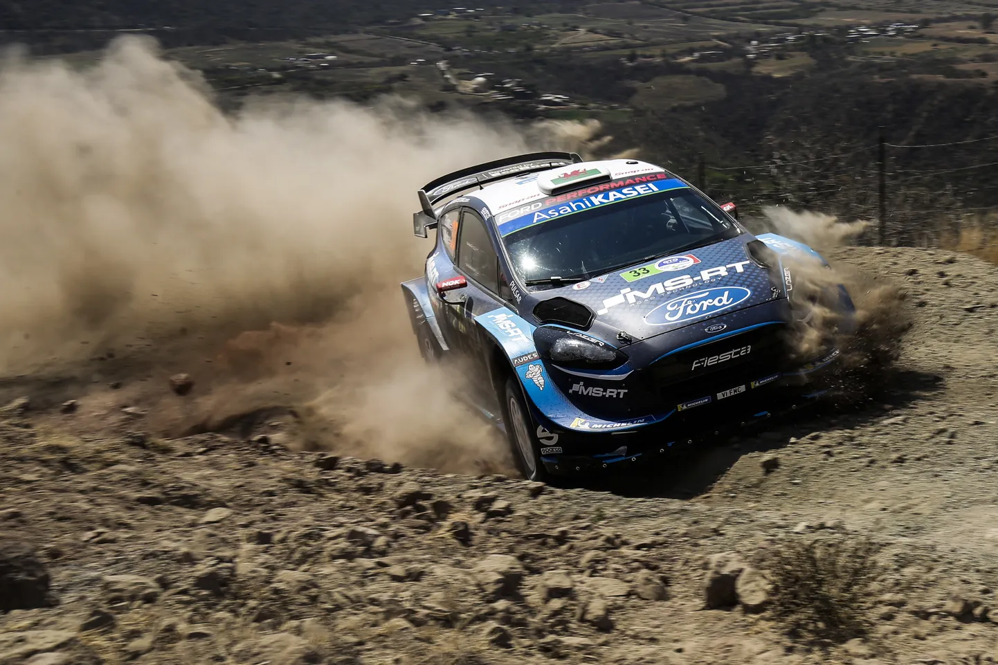 Elfyn Evans ja Scott Martin Mehhiko MM-rallil.