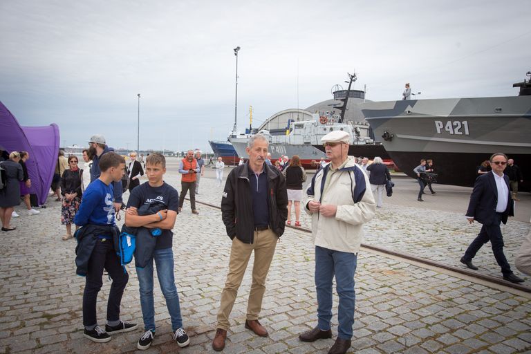 MERESÕBRAD: Merendusega seotud ettevõtja Peeter Laum (vasakul) ja merekultuuri edendav Rein Sepp.