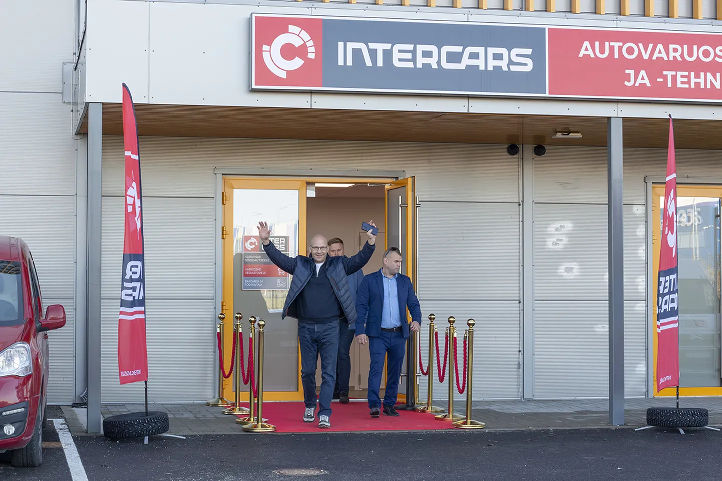Inter Cars Eesti uue kesklao avamine Jüris.