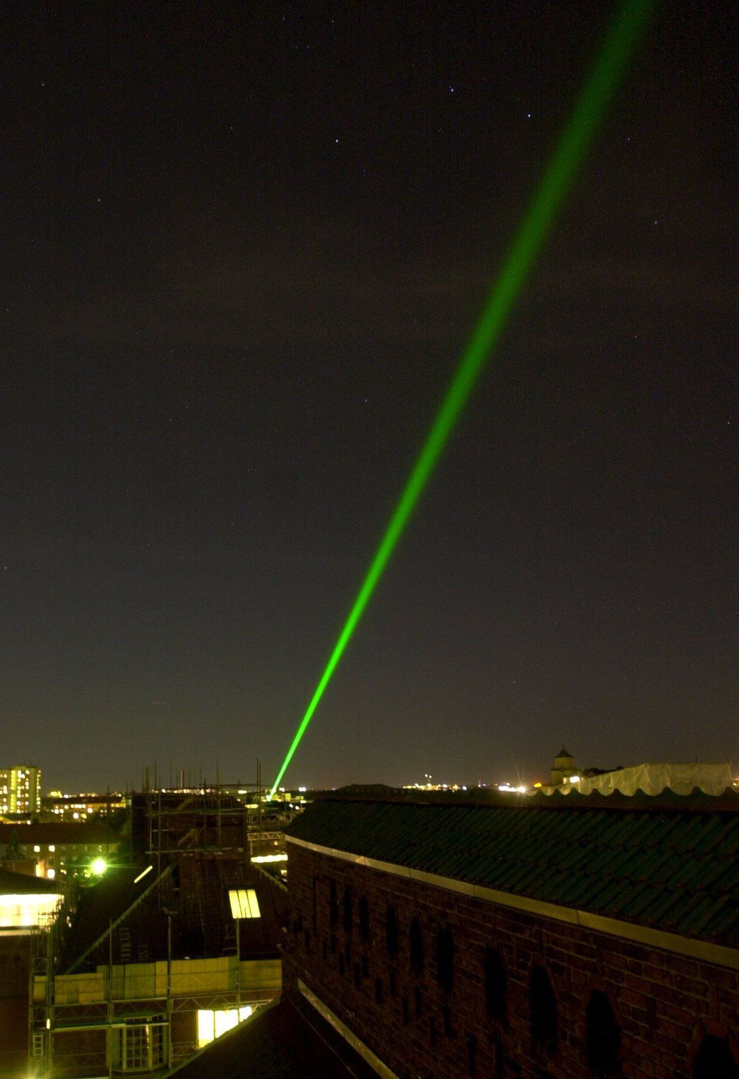 Roheline laserkiir