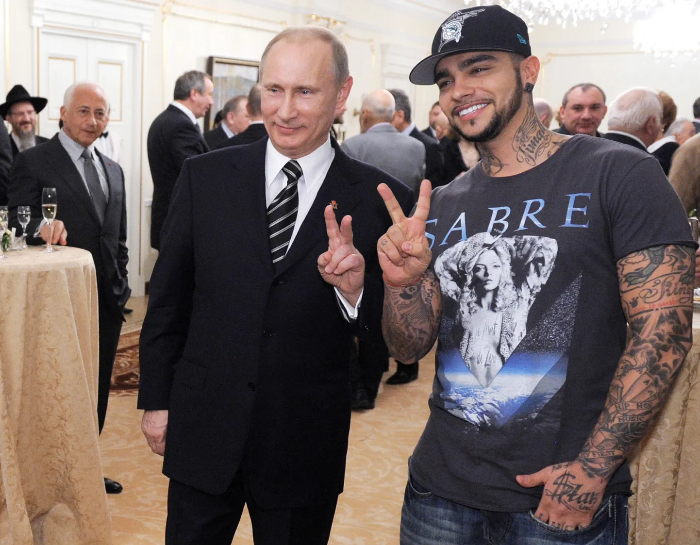 2012. ja 2018. aasta presidendivalimistel osales Timati Putini valimisvideotes.