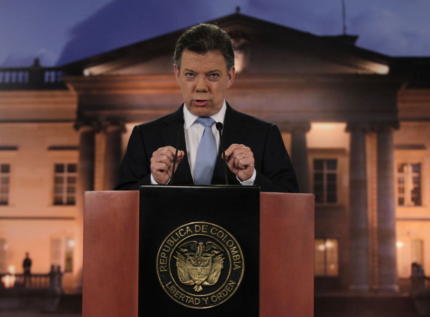 Colombia president Juan Manuel Santos.