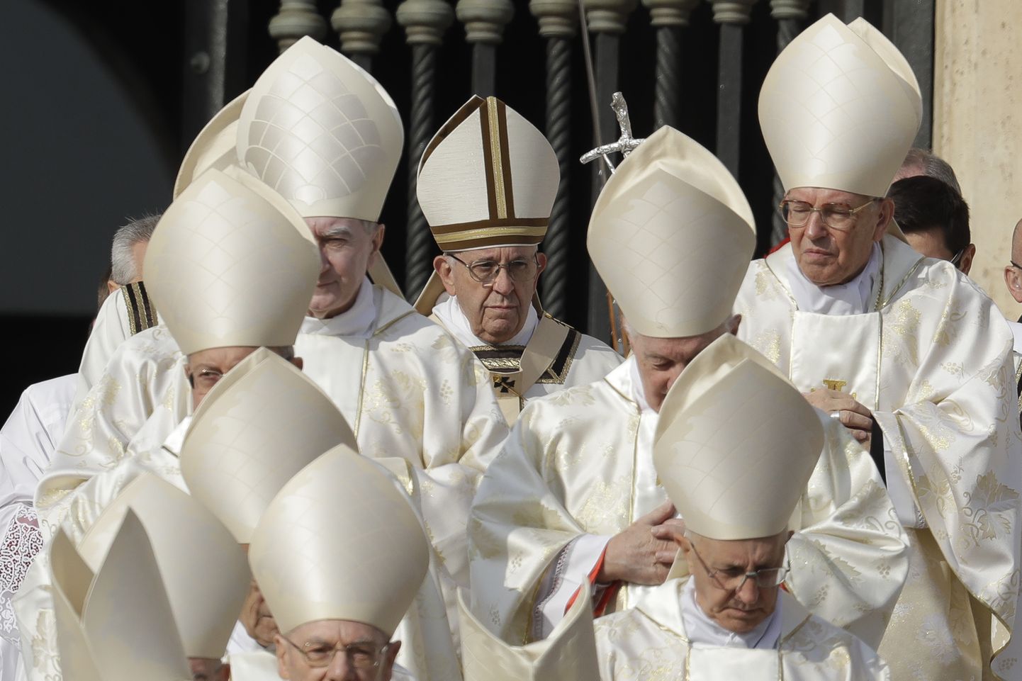 Paavst Paulus VI kanoniseerimise tseremoonia.
