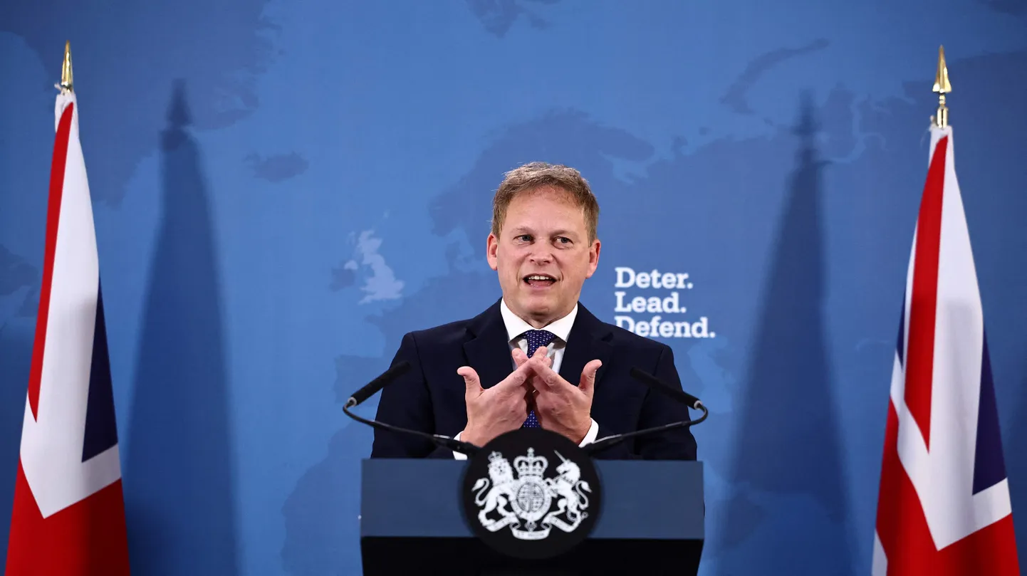 Endine Ühendkuningriigi kaitseminister Grant Shapps.