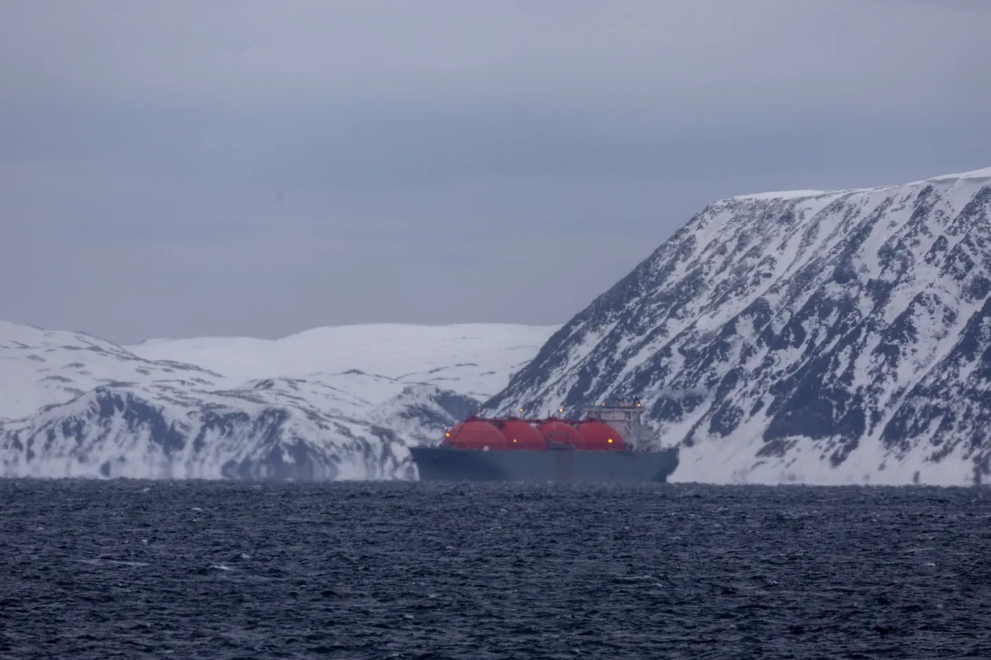 Hammerfest, Norra. Foto on illustratiivne.