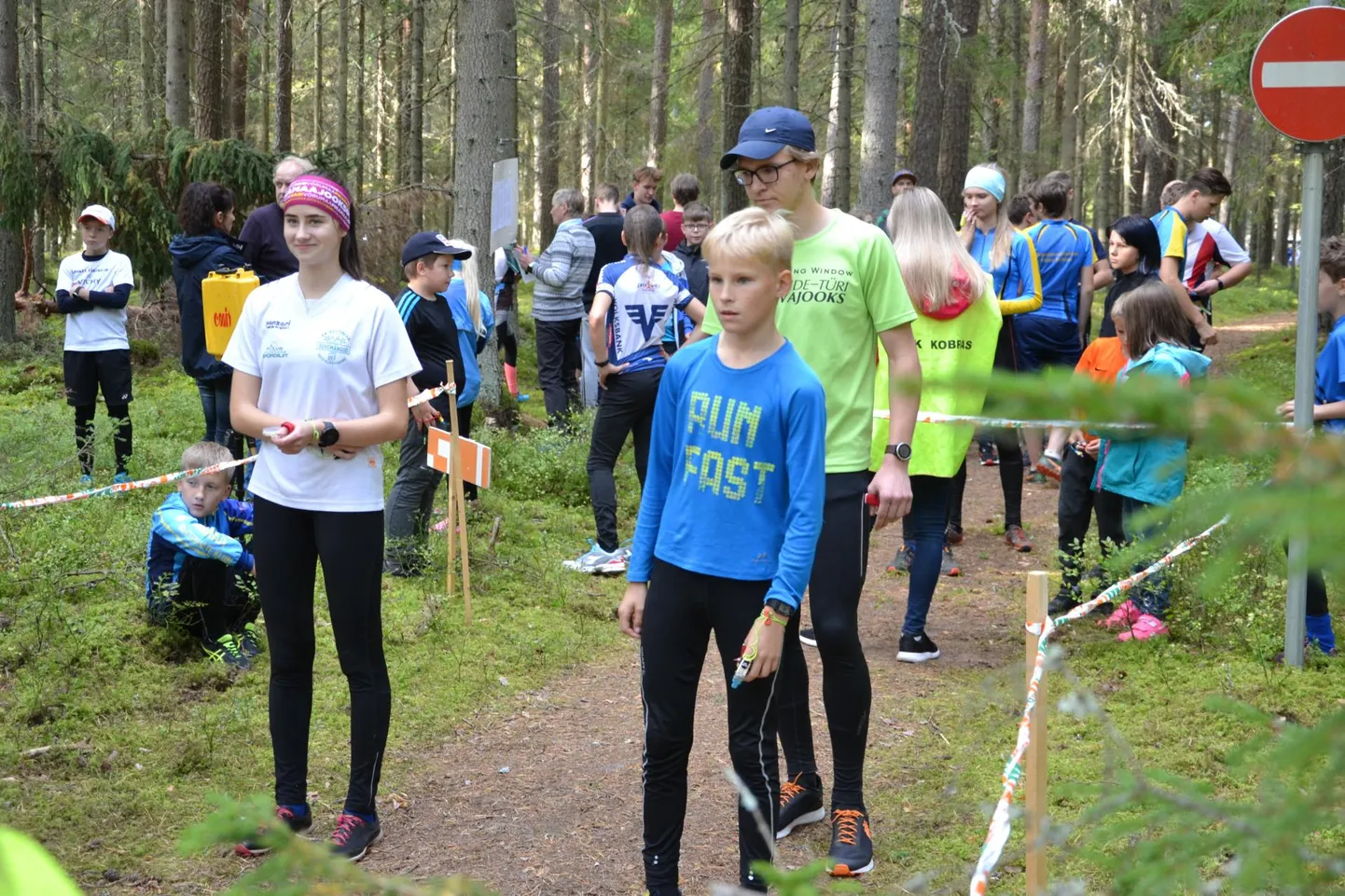 Kanepi valla maastikel panid end proovile koolinoored üle Eesti.