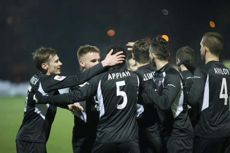 Infonet on ainus meeskond, kel liigatabelis kirjas kaks võitu. FOTO: