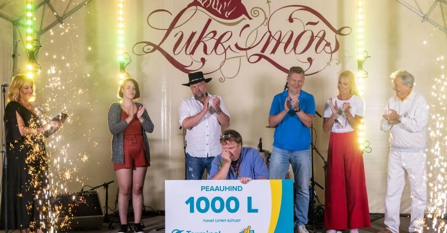 Rene Kundla sai võiduga auhinnaks 1000 liitrit kütust.