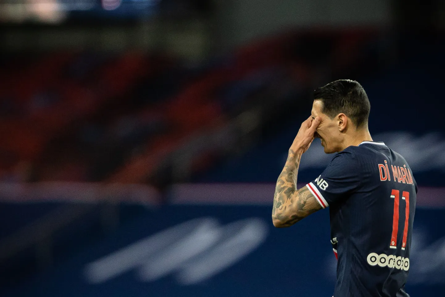 Argentina ja Praiisi Saint-Germaini vutikuulsus Angel Di Maria.