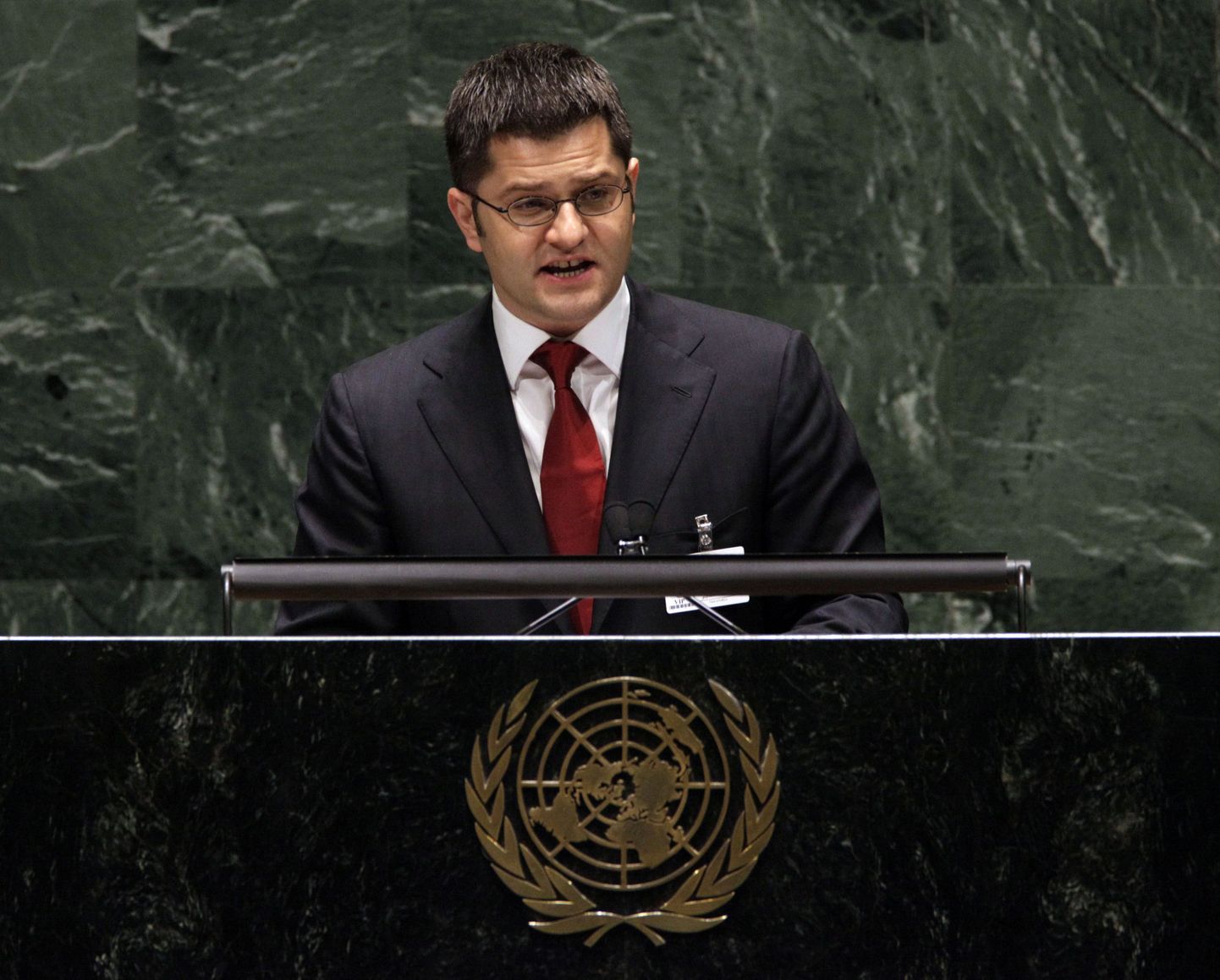 Serbia välisminister Vuk Jeremić.