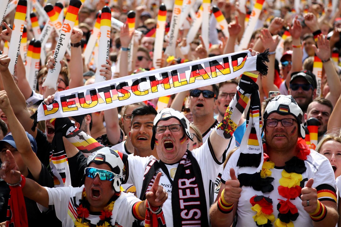 2024. aasta EMi näol on tegemist viienda Saksamaal toimuva jalgpalli tippturniiriga läbi aegade – 1974. aastal MMi, 1988. aastal EMi ja 2006. aastal MM-finaalturniir ning 2005. aastal maailmajagude karikaturniir.
