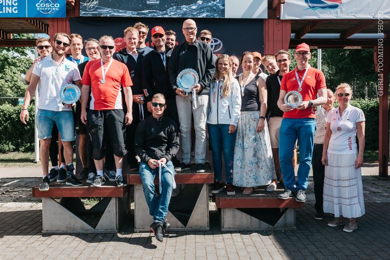 ORC II grupi poodiumimeeskonnad - Kalevi Jahtklubi Avamerepurjetamise Karikasarja SEIKO CUP 2020 - E4 Karikavõistlus