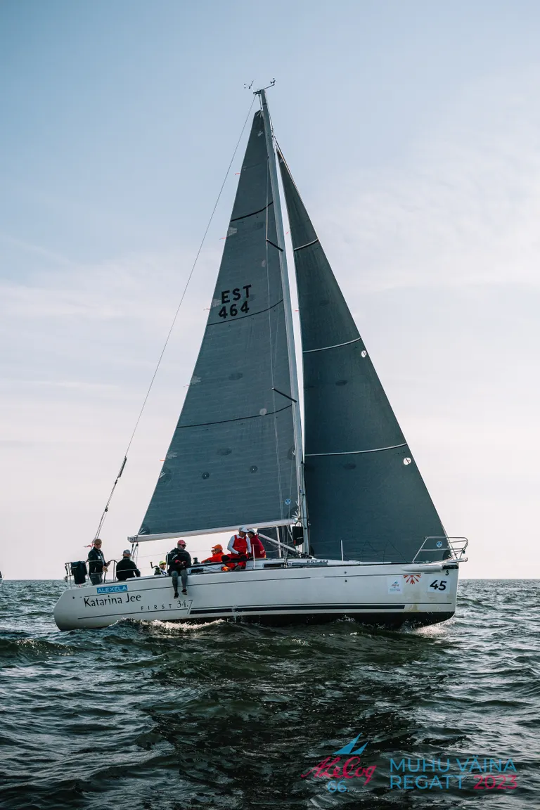 Katarina Jee (First 34.7), kapten Mart Tamm, Saaremaa Merispordiselts - A. Le Coq 66. Muhu Väina regatt 2023