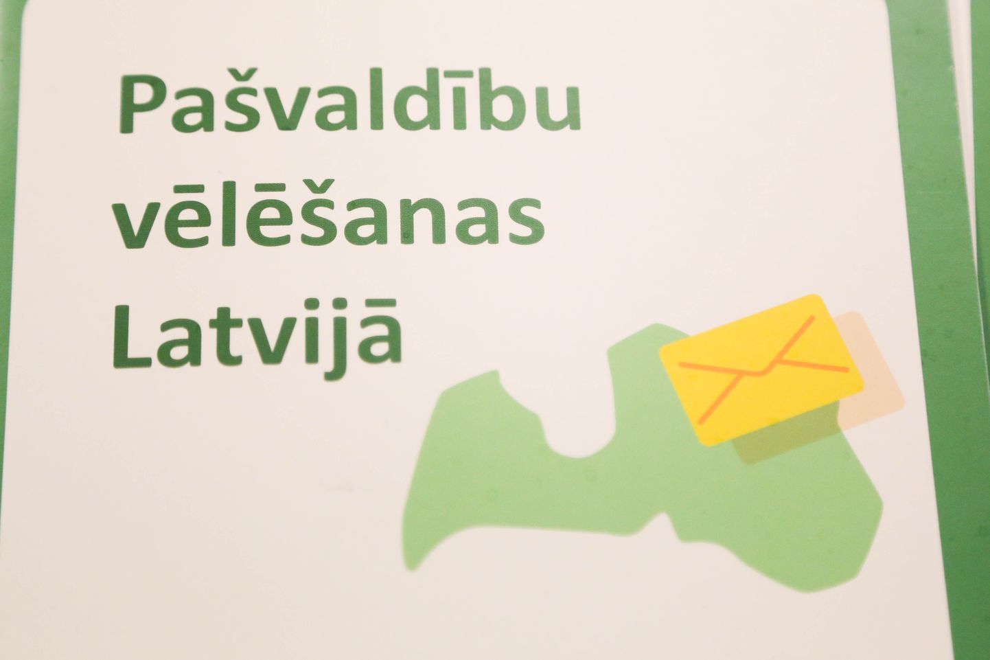 Latvijā notiek pašvaldību vēlēšanas.