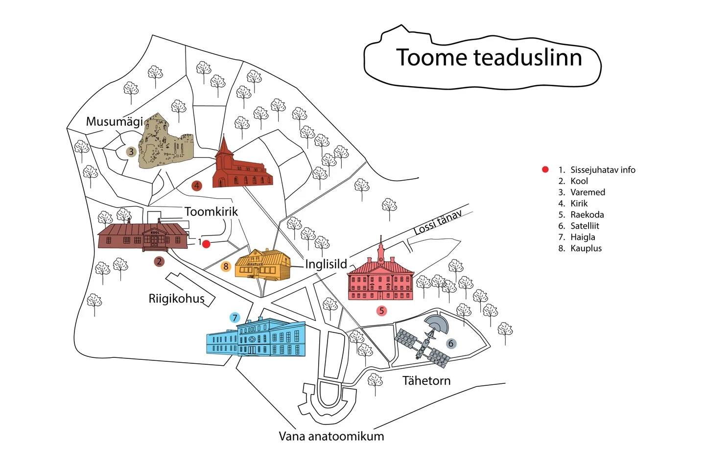 Laupäeval avab Toomemäel uksed Toome teaduslinn.