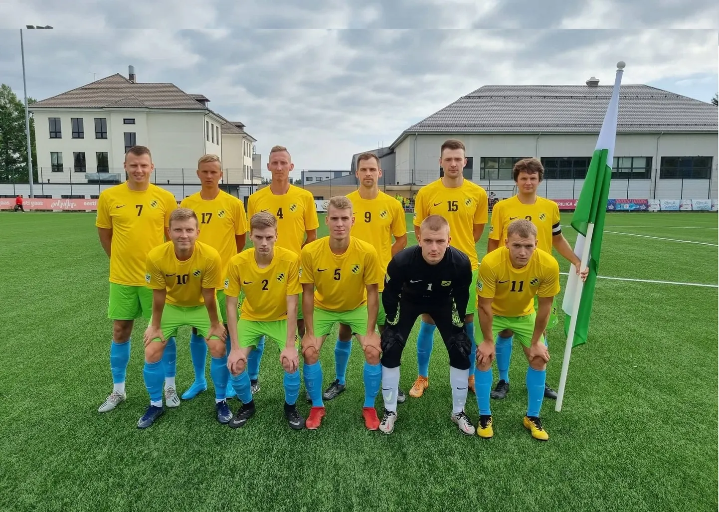 Põlvamaa esindus maavõistlusmängus Pärnumaaga.