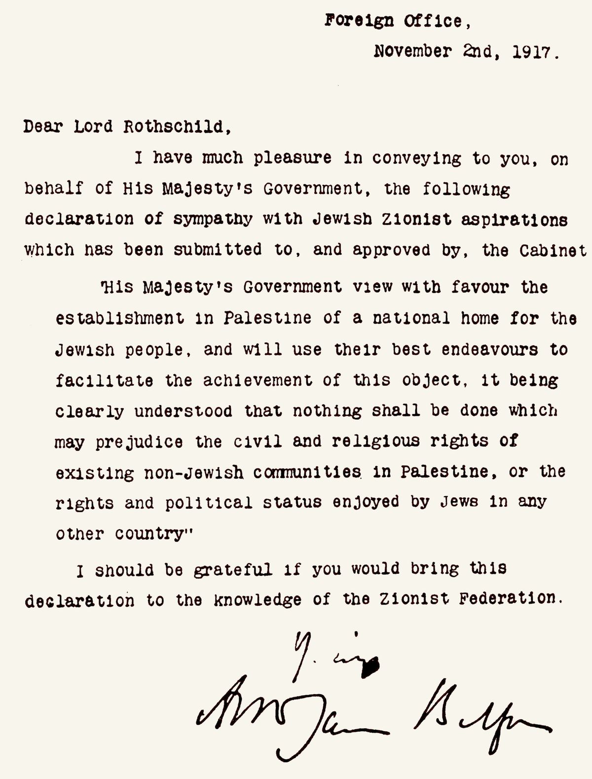 Balfouri deklaratsioon