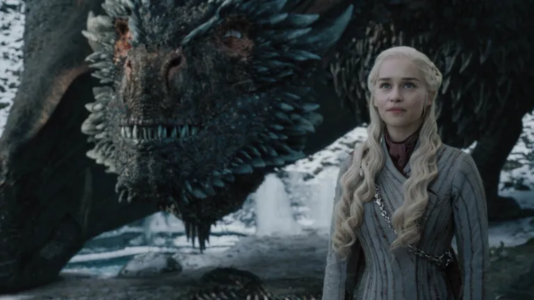 Kadrs no seriāla "Game of Thrones"