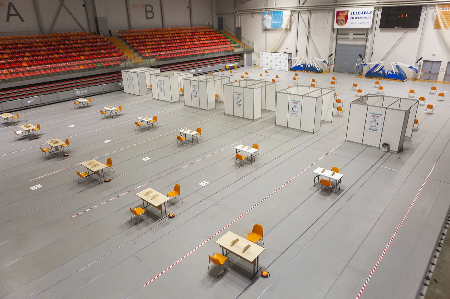 Zemgales Olimpiskā centra (ZOC) telpas Jelgavā.