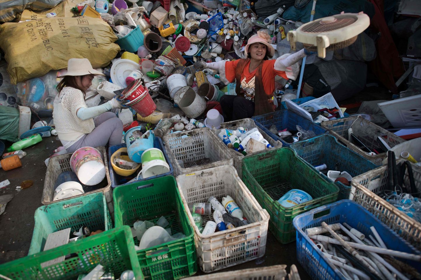 Kilekottide keeld on Hiina esimene samm plastikureostusega võitlemisel.