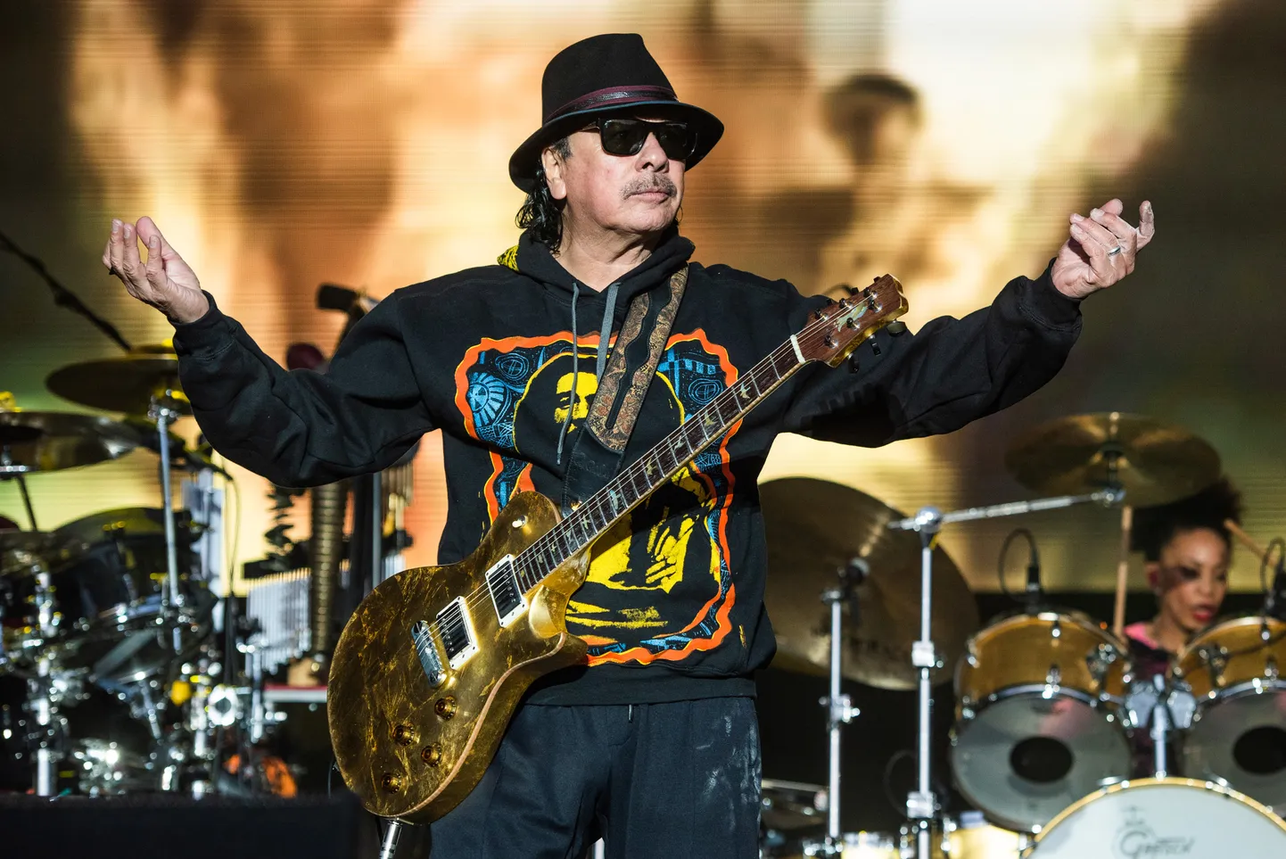 Carlos Santana.
