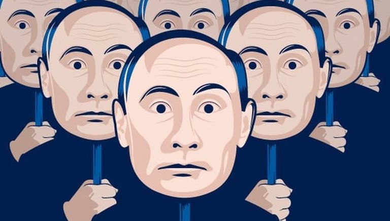 Плакат к фильму "Свидетели Путина"