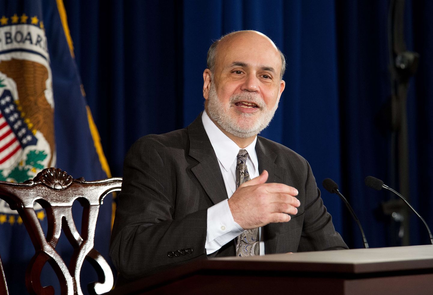 Endine USA Föderaalreservi juht Ben Bernanke.