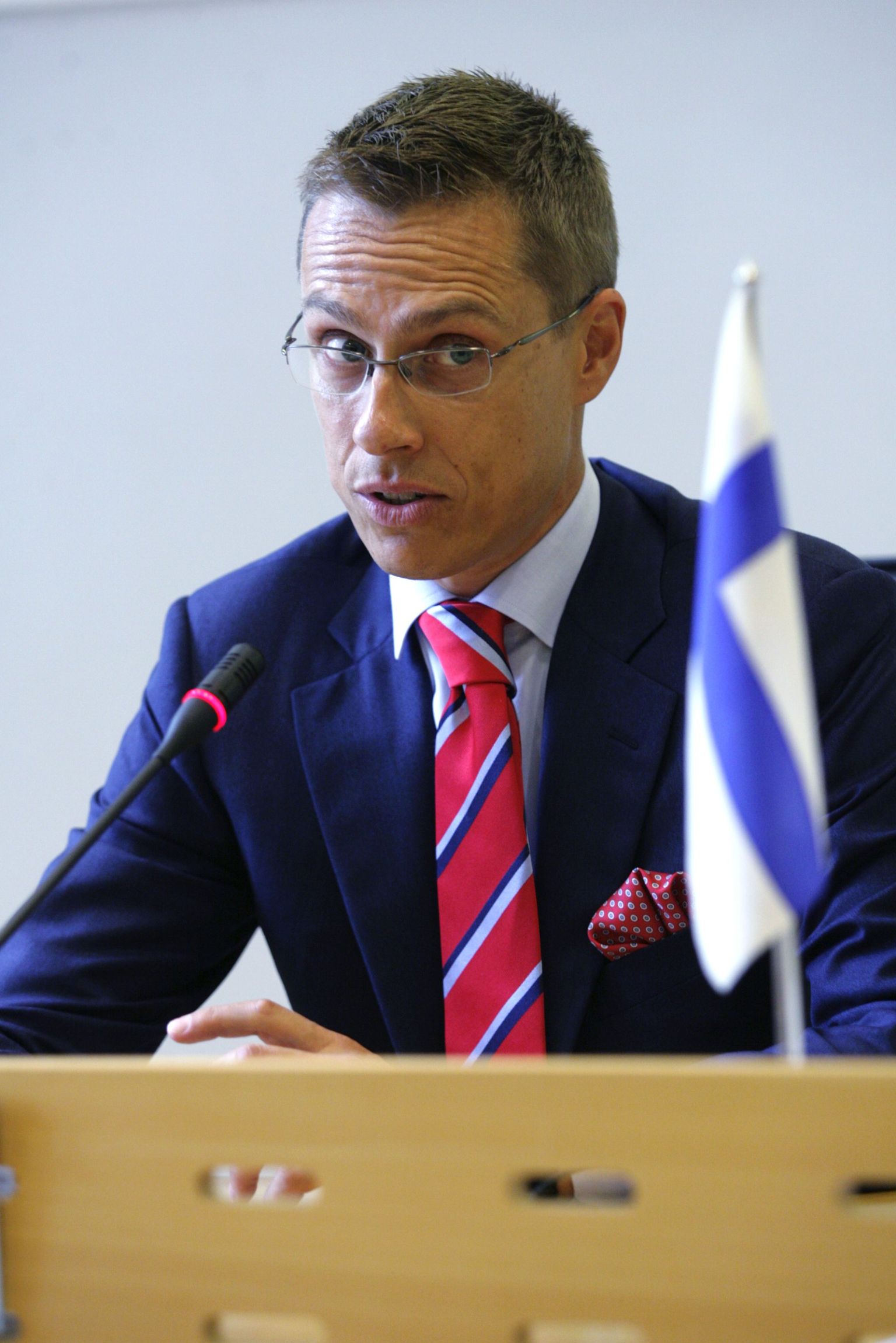 Soome Euroopa- ja väliskaubandusminister Alexander Stubb.