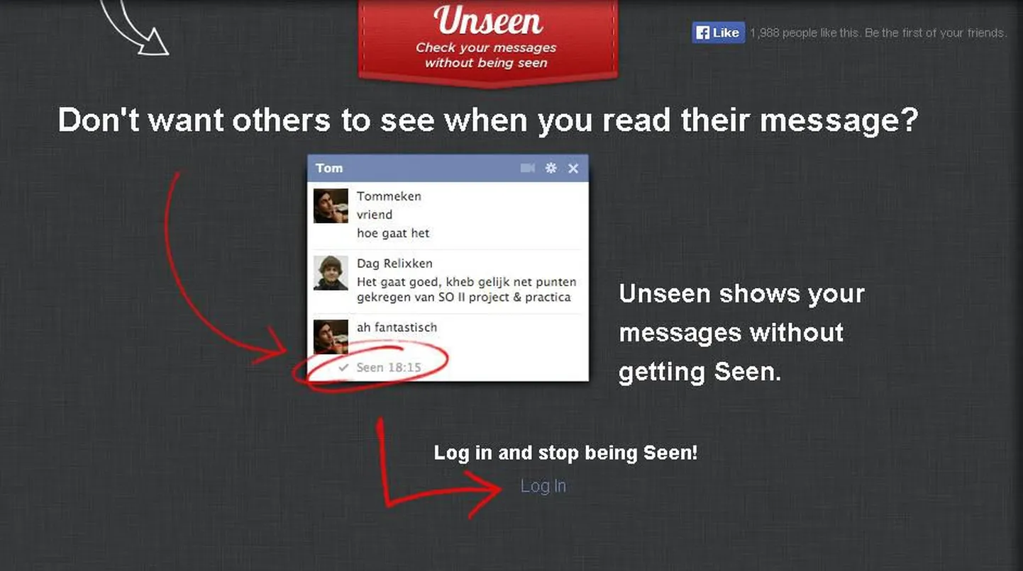 Приложение Unseen.