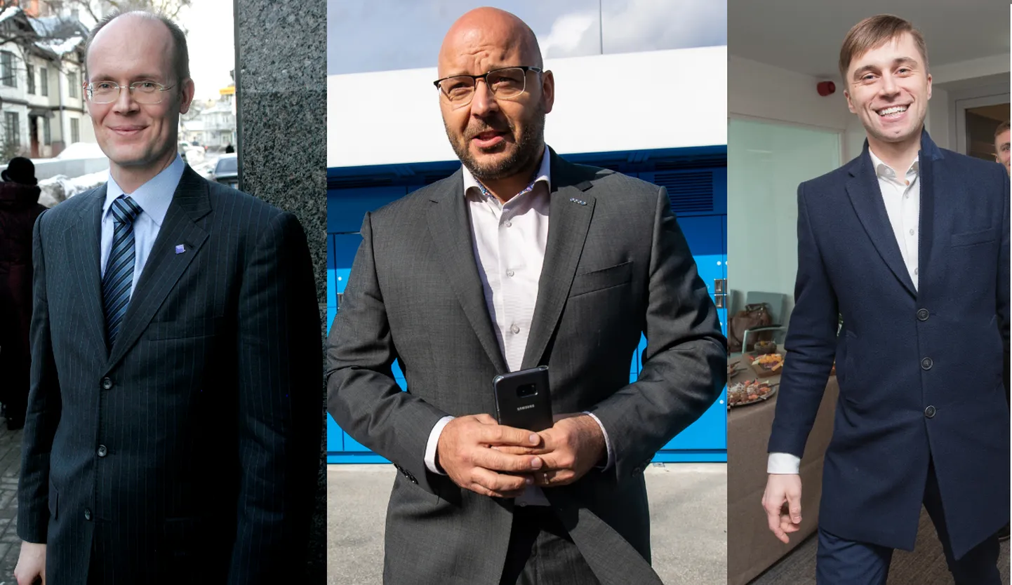 Aku Sorianin, Jaanus Vihand ja Risto Mäeots kandideerivad aasta juhi tiitlile.
