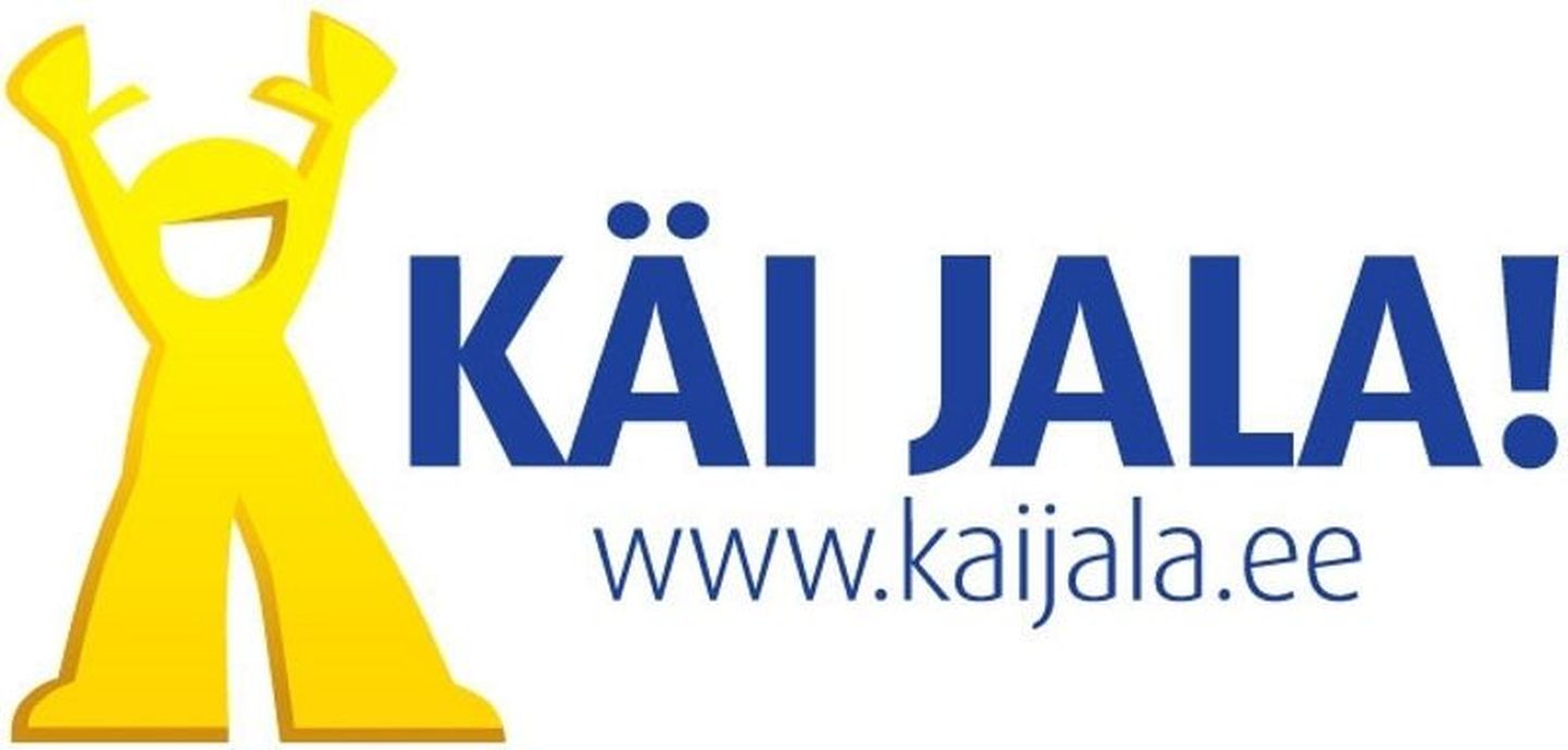 Käi Jala! Tervisekõnni logo.