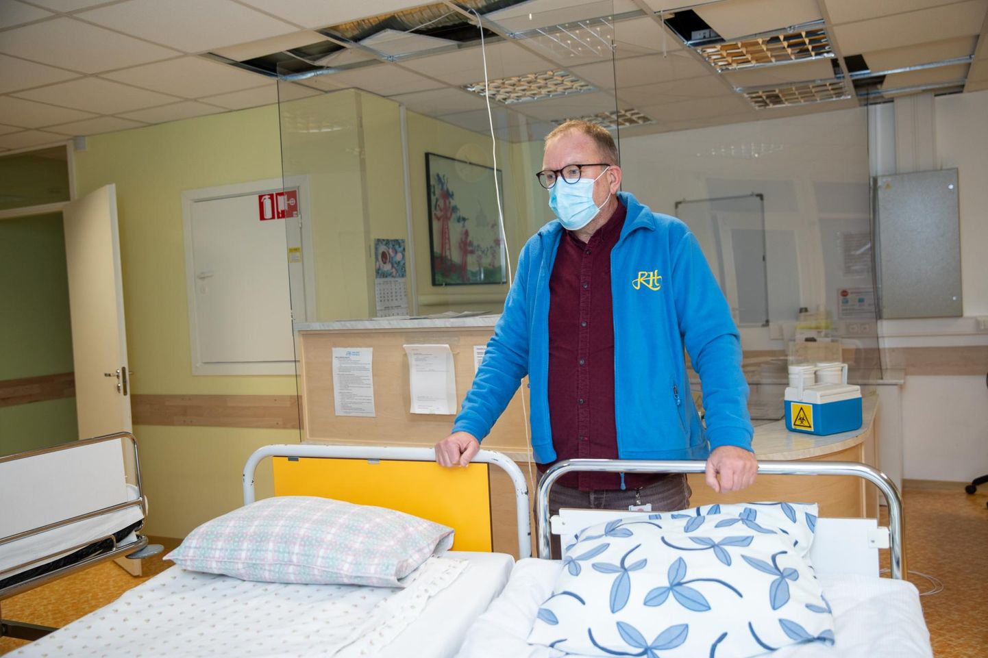 Rakvere haigla juhataja Ain Suurkaev nimetas nende majas vaktsineerimise kasuks otsustanud töötajate hulka igati korralikuks.