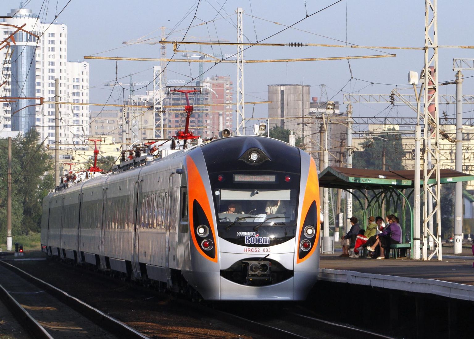 Ukraina rongifirma on liini pikendamise poolt.
