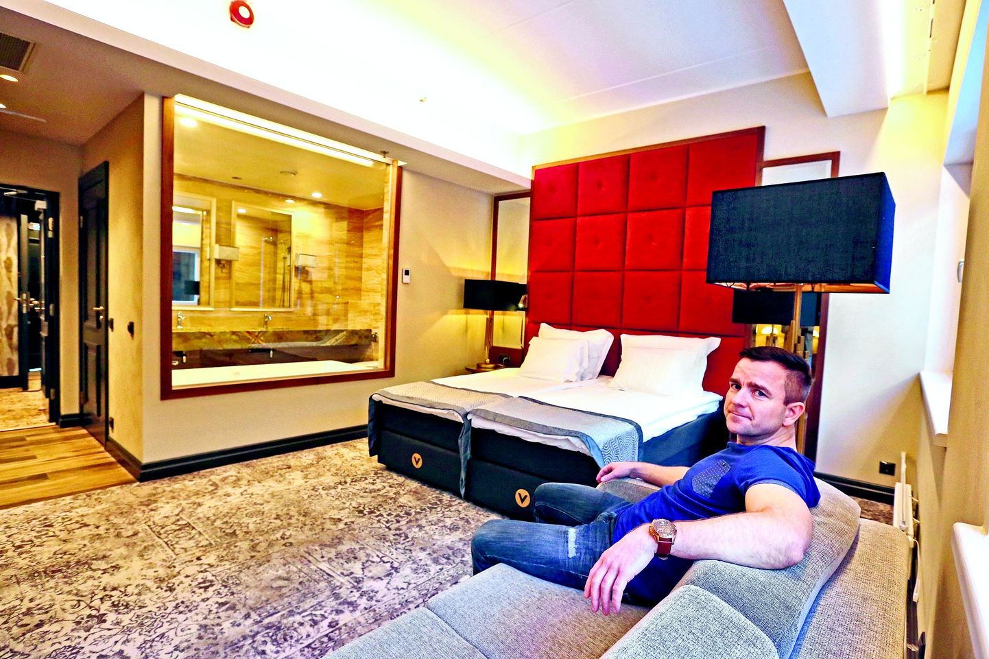 V spaahotelli toad on luksuslikud ja moodsad, kinnitab juhatuse liige Viljo Naar.