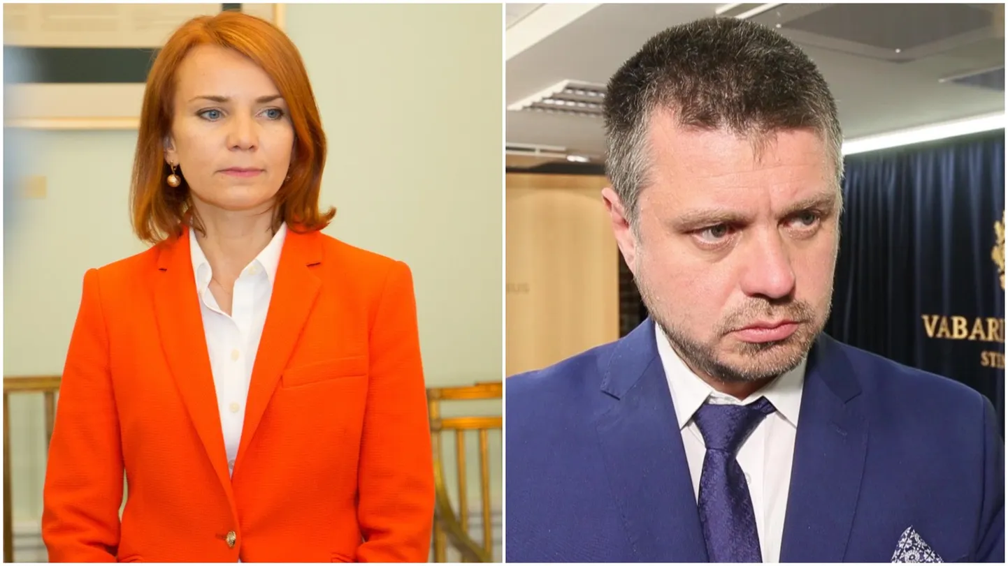 Keit Pentus-Rosimannus ja Urmas Reinsalu