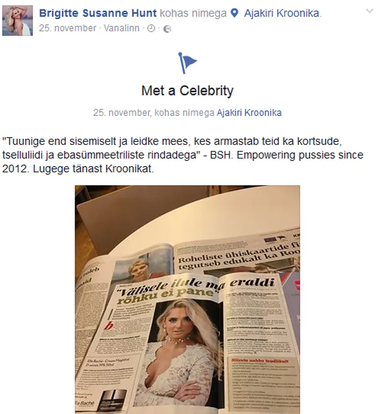 Brigitte Susanne Hunt / facebook