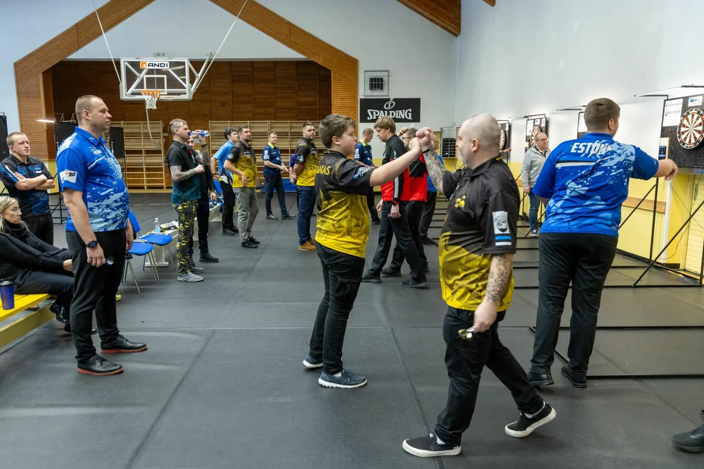 Üheks emotsionaalsemaks hetkeks oli Viru Dartsi tiimi Mikk & Jan võit Raido Kruusvee ja Andres Adamsoni üle.