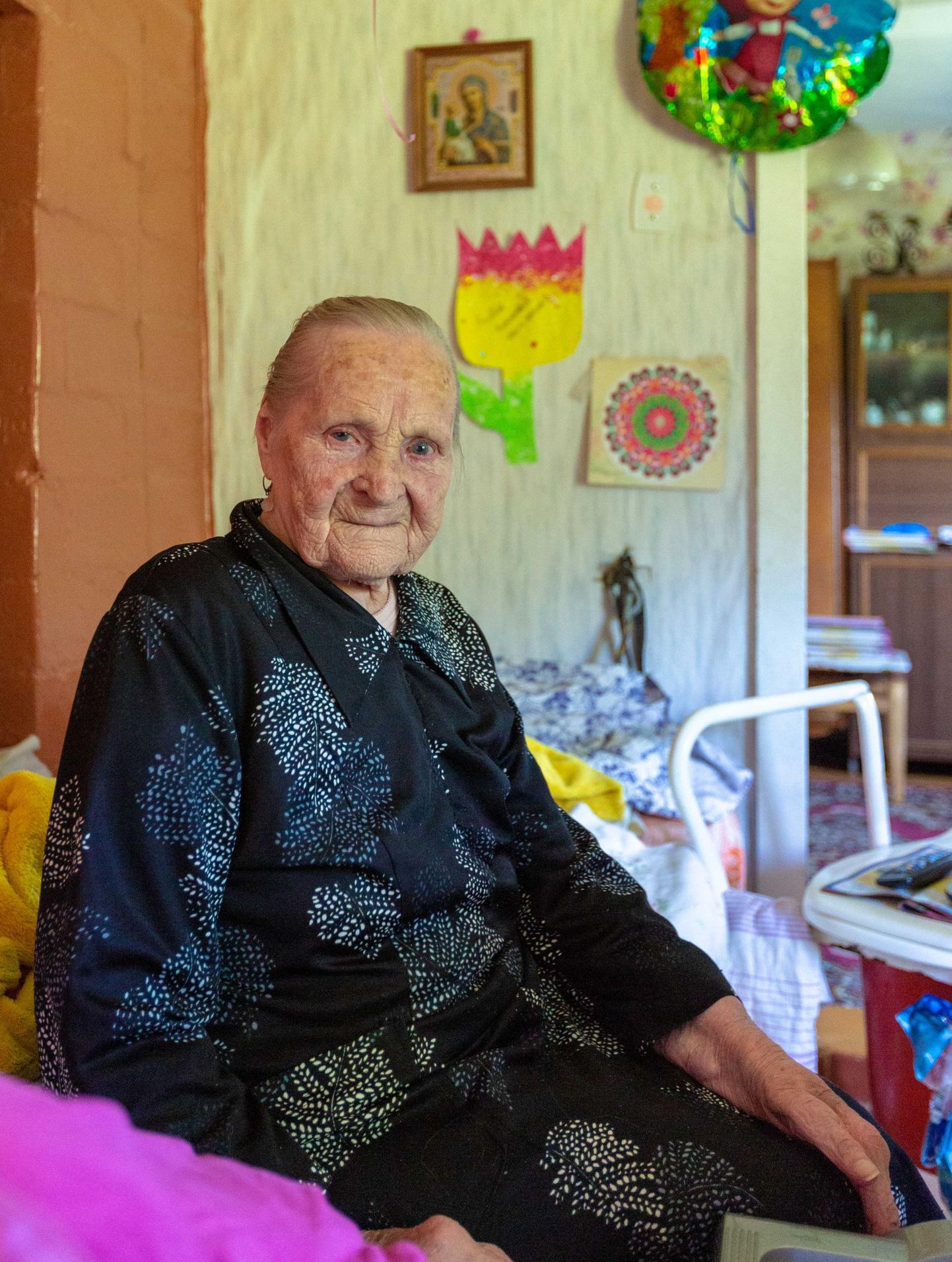 Koikkülas elav Maria Susi tähistas veebruaris 98. sünnipäeva.