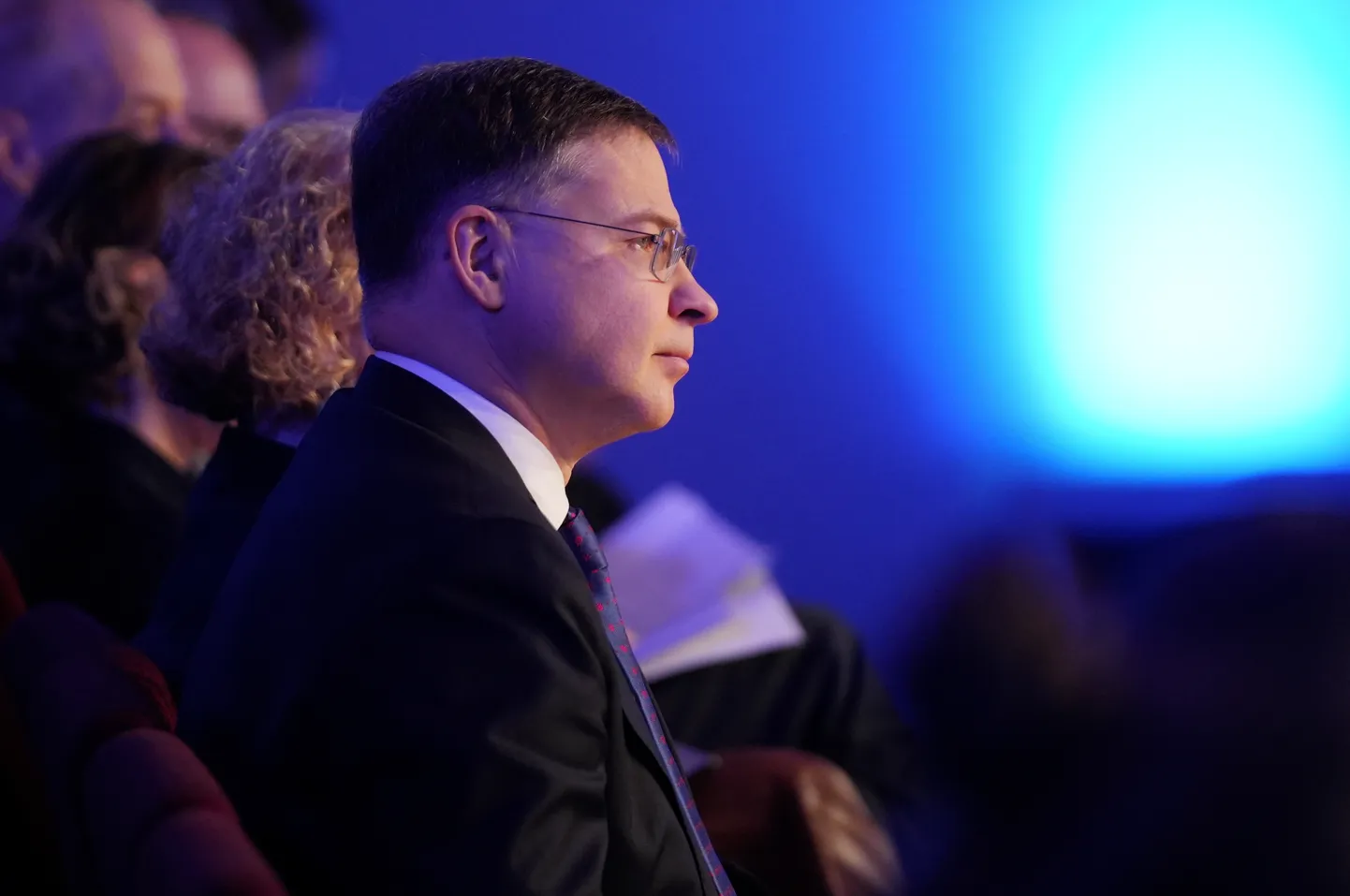 Eiropas Komisijas ekonomikas un produktivitātes, īstenošanas un vienkāršošanas komisārs Valdis Dombrovskis.