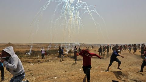 Abbas ärgitas palestiinlasi hoidma lapsi Gaza protestidest eemal
