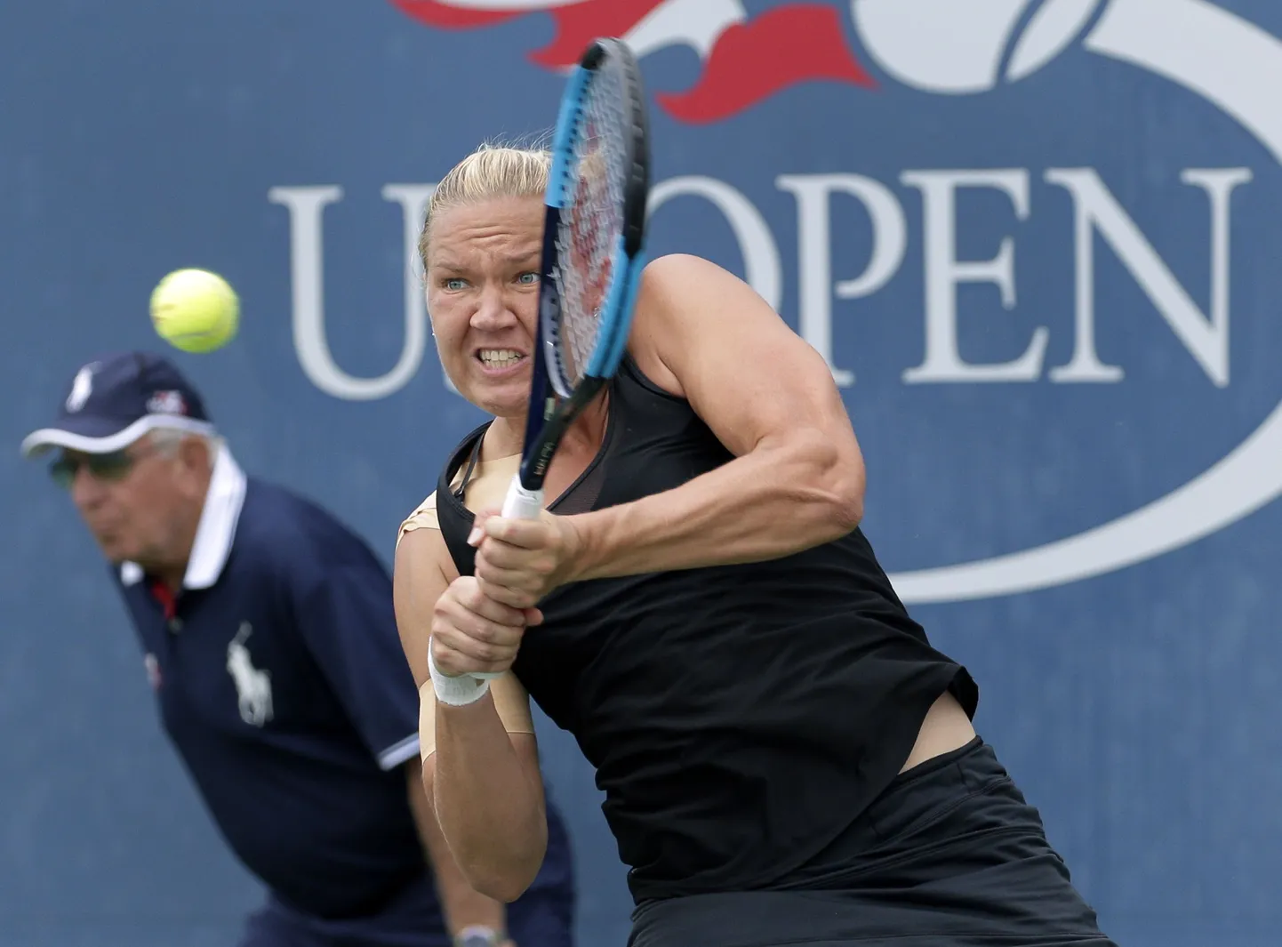 Kaia Kanepi alistas USA lahtiste kolmandas ringis Naomi Osaka (Jaapan) ja jõudis 16 parema sekka.