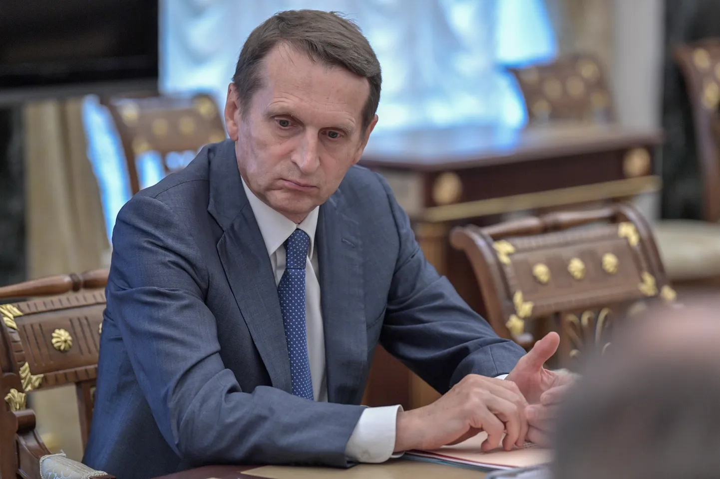 Vene välisluureteenistuse (SVR) direktor Sergei Narõškin.